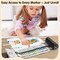 36 Colors Acrylic Paint Markers, Water-Based Acrylic Paint Pens for Rock Painting, Ceramic, Wood, Canvas, Plastic, Glass, Stone, Calligraphy, Card Making, DIY Crafts